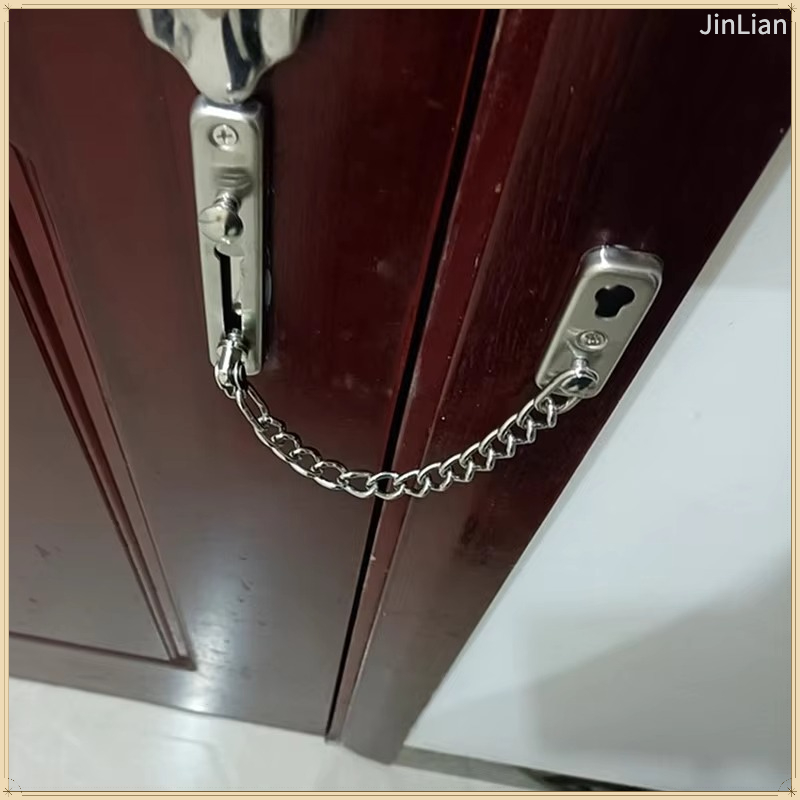 Security Chain Door - 1 adet paslanmaz çelik kapı zinciri,